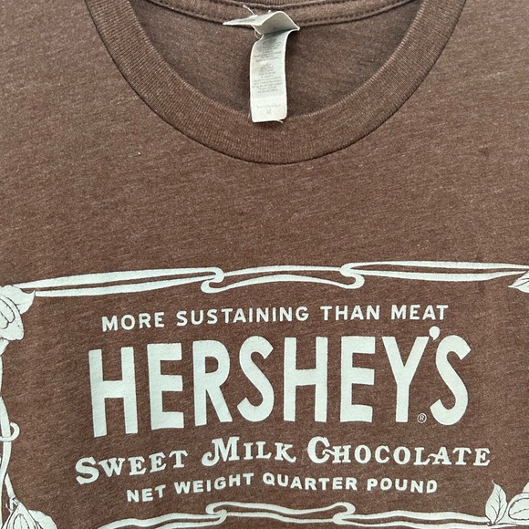 Hershey’s Chocolate Museum Souvenir 🍫 Graphic T-Shirt Size Medium - Picture 2 of 4